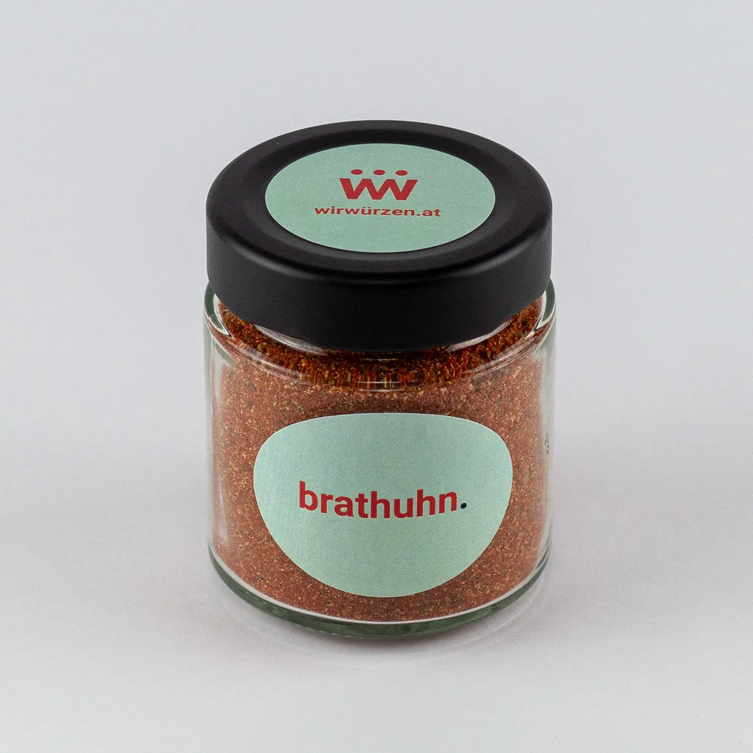 Brathuhn 60 g Glas – aromatische Gewürzmischung für Brathuhn, Geflügel, Gemüse und Ofengerichte