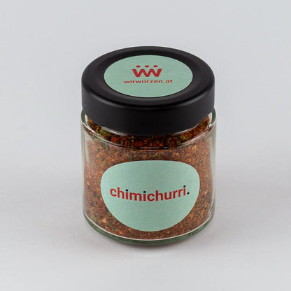 Chimichurri 70 g Glas – aromatische Gewürzmischung für Fleisch, Grillgerichte und südamerikanische Spezialitäten