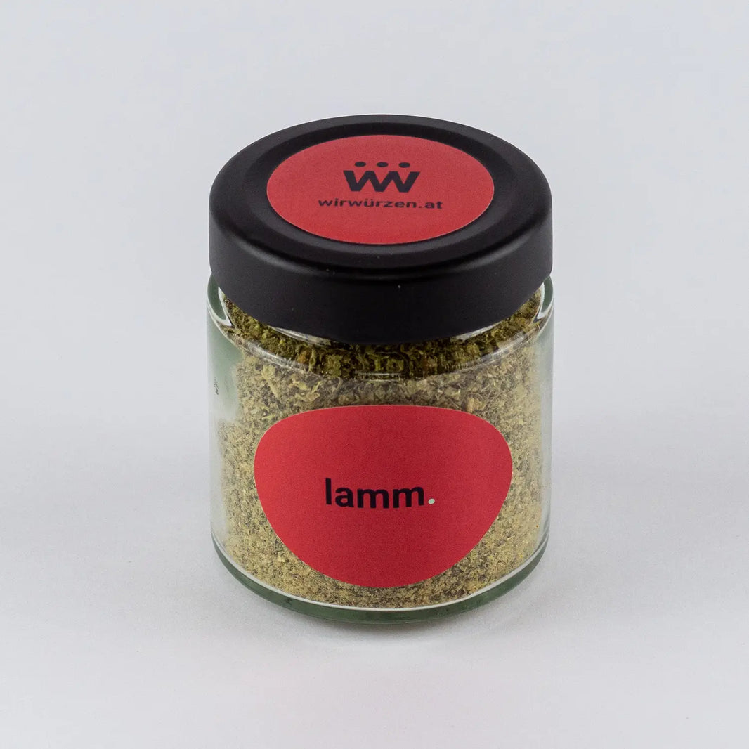 Lammgewürz 70 g Glas – aromatische Gewürzmischung für Lammgerichte, Marinaden, Gemüse und Grillgerichte