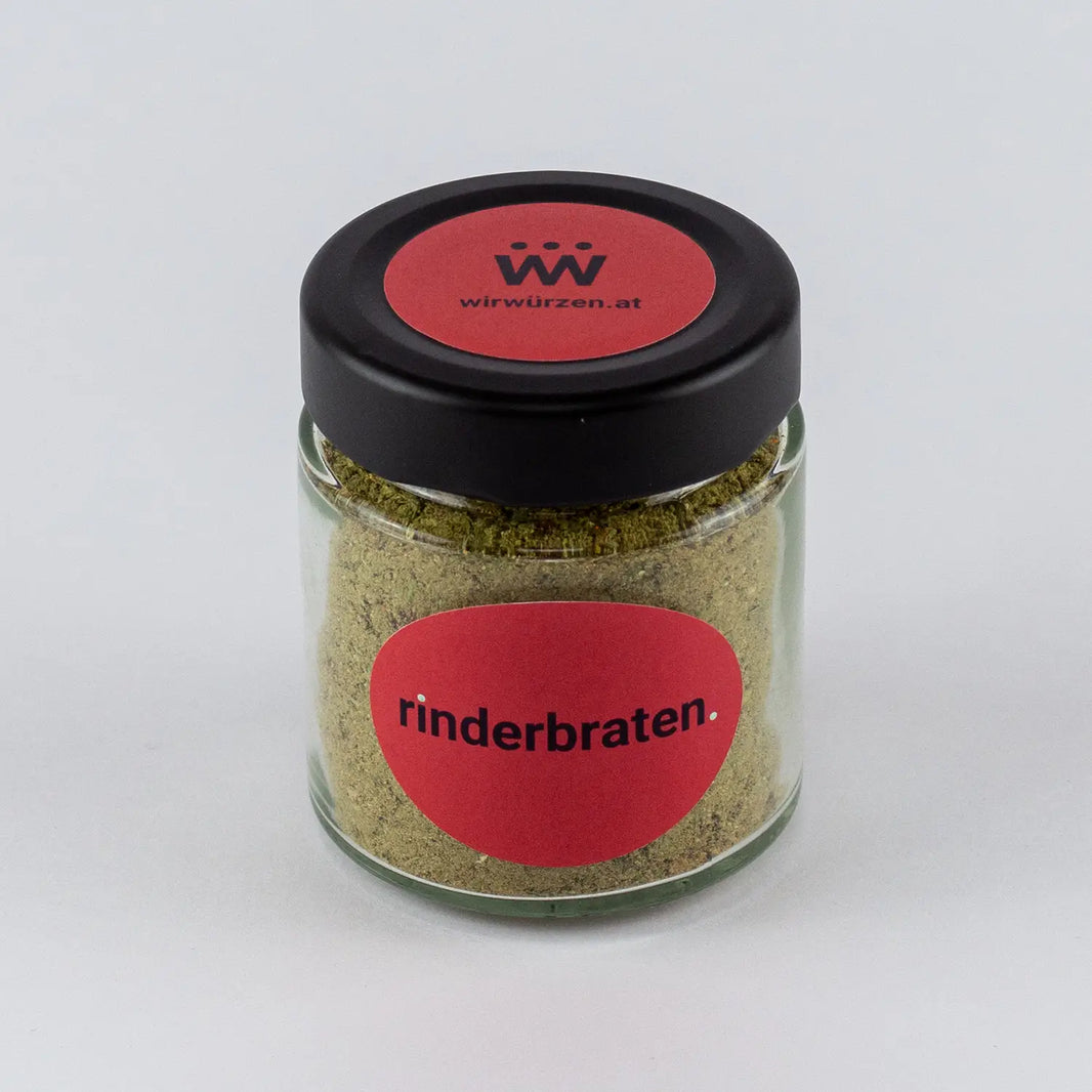 Rinderbraten Gewürz 50 g Glas – aromatische Mischung für saftige Braten, Schmorgerichte und Fleischgerichte