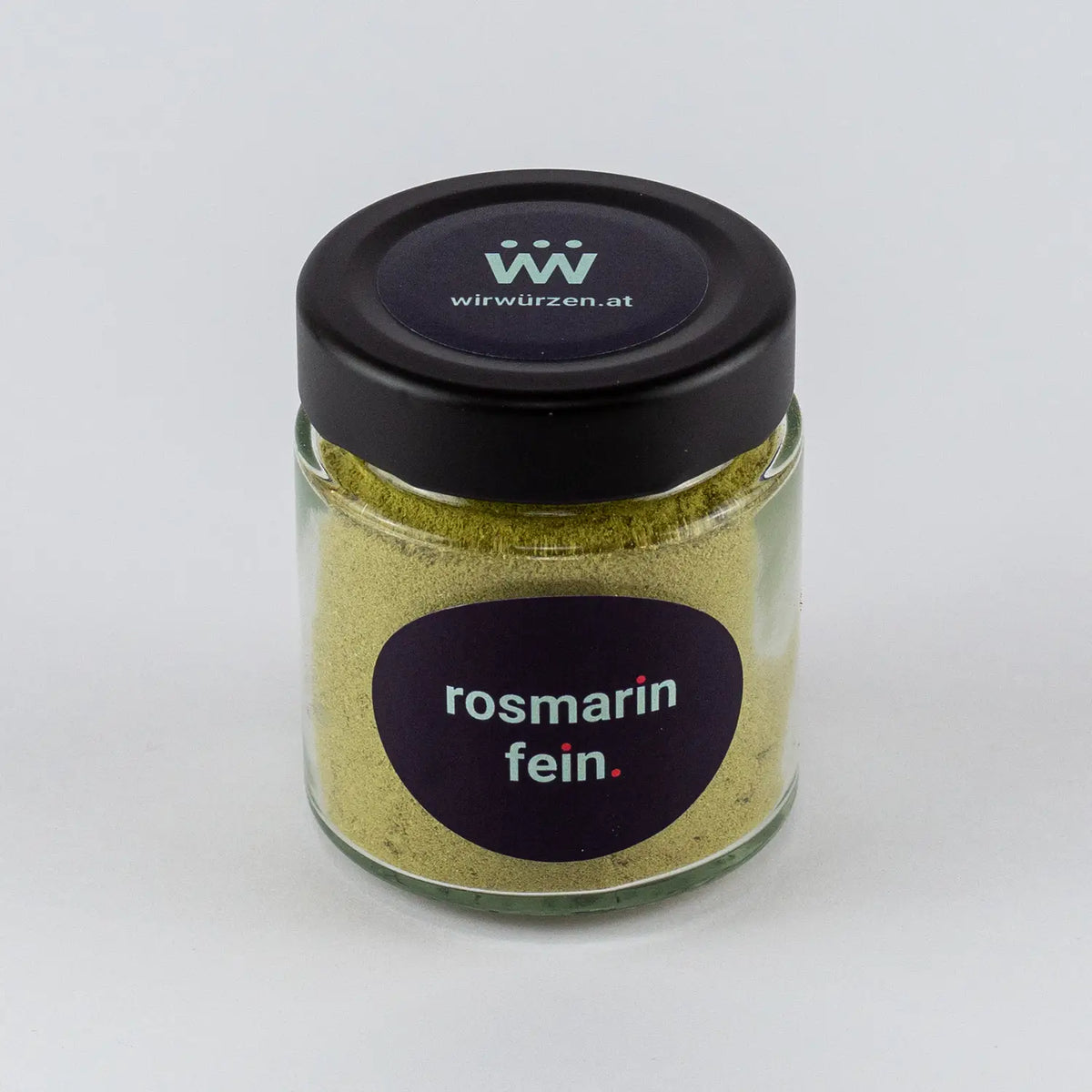 Rosmarin fein 30 g Glas – aromatische Kräuter für Fleisch, Ofengerichte, Gemüse und mediterrane Küche