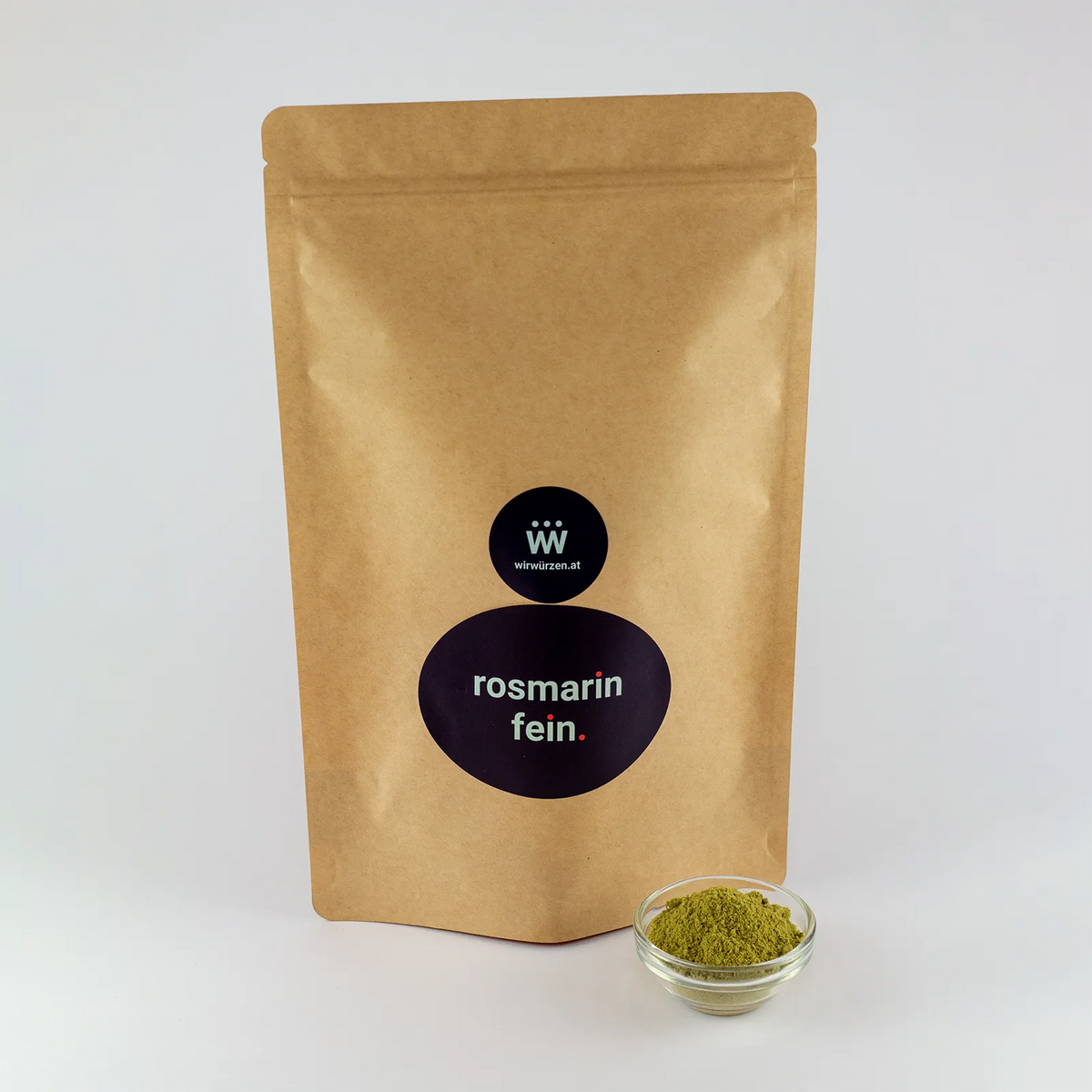 Rosmarin fein 400 g Beutel – Großpackung Kräuter für Gastronomie, Grill, Ofengerichte und mediterrane Küche
